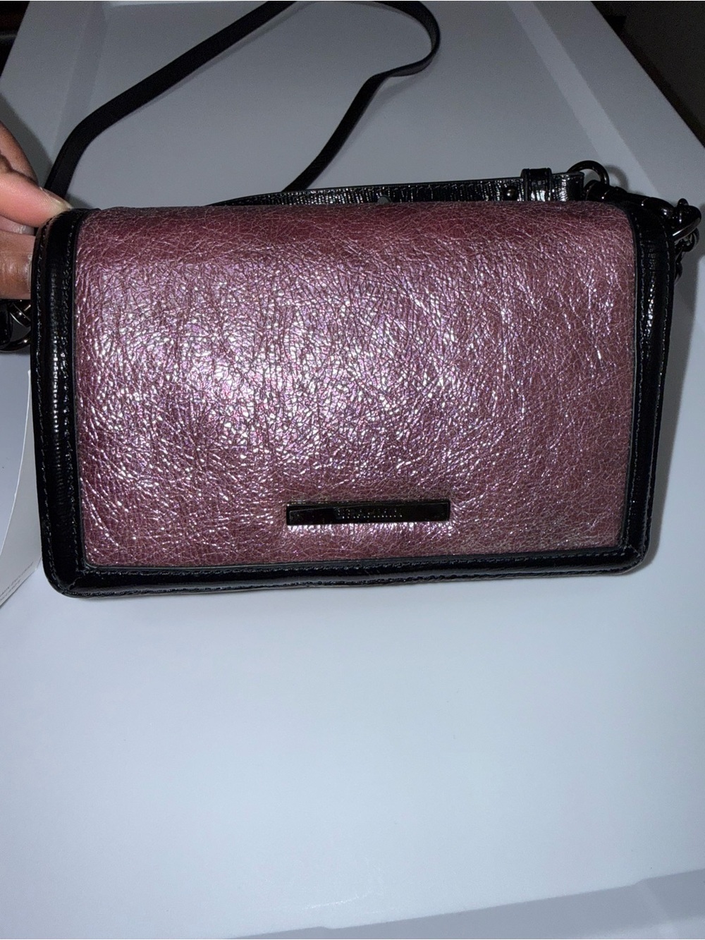 NWT Brahmin Minuette Heroic Purple Adelaide